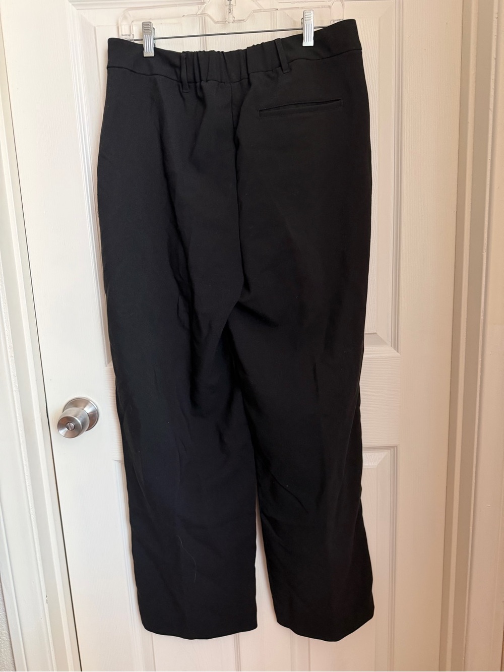 Old Navy Black Stretch Pants Slim Trouser/Jeans Size Large - Picture 2 of 9